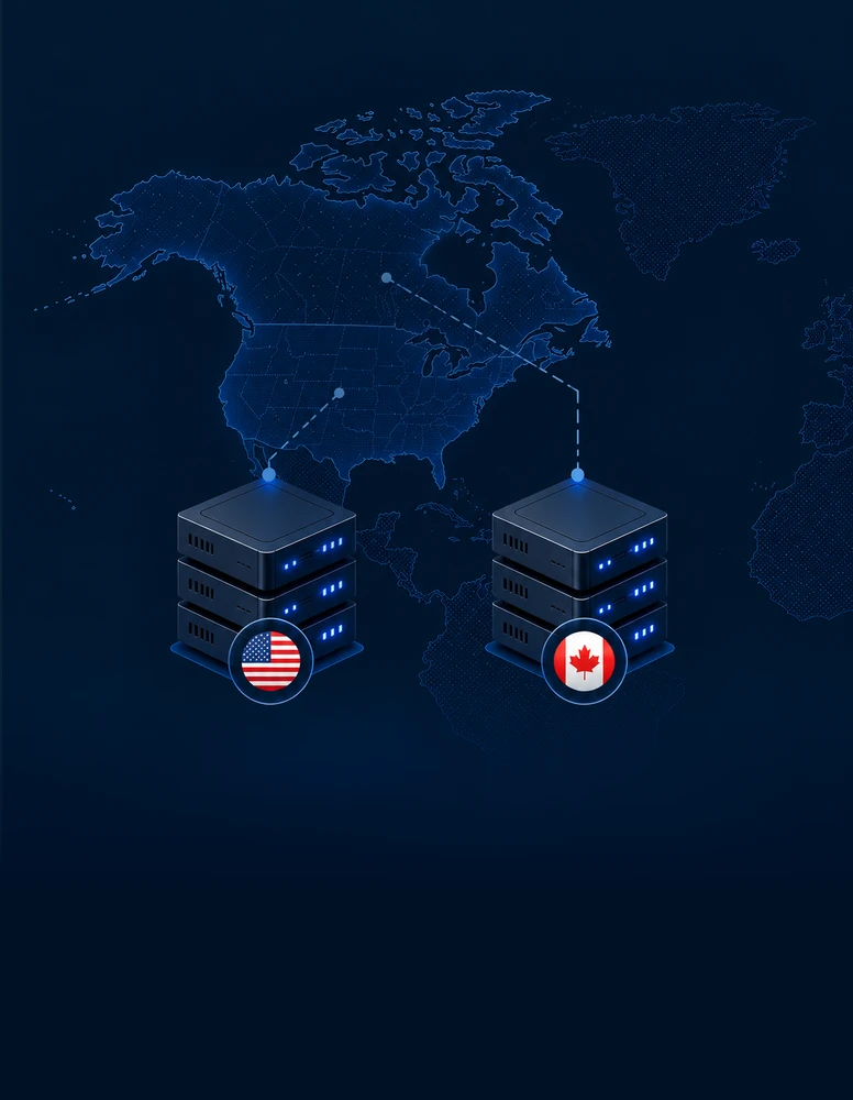 US and Canadian regions